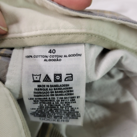 Dockers Men 6 Pocket Shorts 40 Plaid - Picture 6 of 8